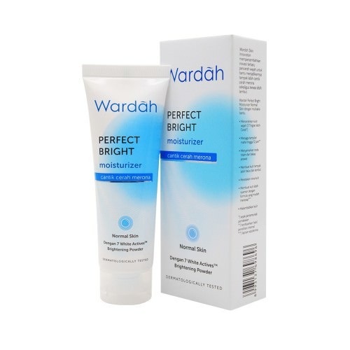 Wardah Perfect Bright Moisturizer Normal Skin Pelembab Wajah - A